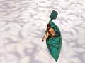 Canoe in South Pacific